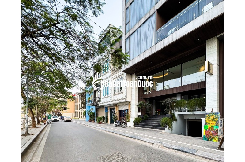 GIẢM 10 TỶ Bán gấp SIÊU PHẨM mặt phố Tây Hồ 129m² * 8 tầng, giá 75  tỷ